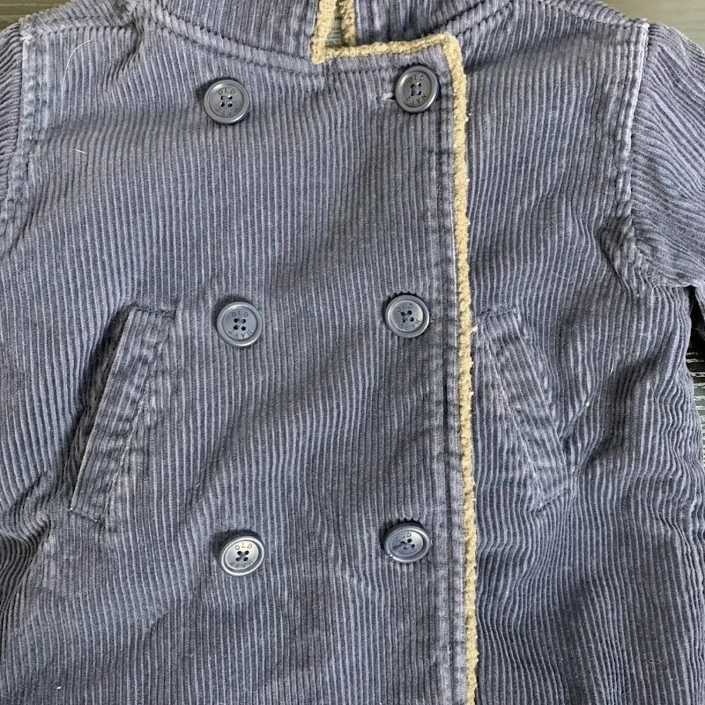 Vintage Old Navy Corduroy Lined Jacket Hooded Y2K Baby 18-24‎ Months